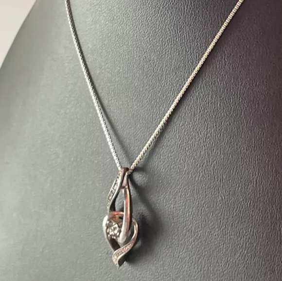 BSI GENUINE DIAMOND 16" 1MM Sterling Silver box chain necklace 7.0G - Picture 3 of 7